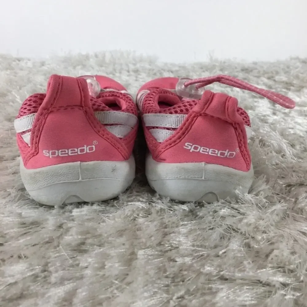 Pink Mesh Speedo Water Shoes Small